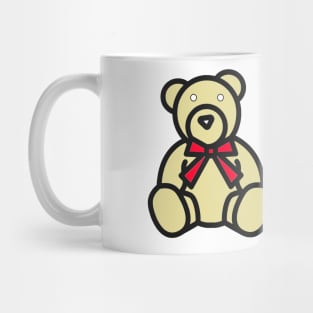 Cute Teddy bear art, who doesn't like teddies? Mug